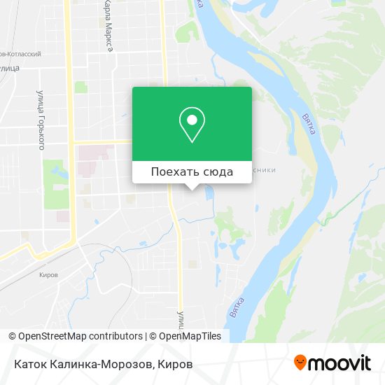 Карта Каток Калинка-Морозов