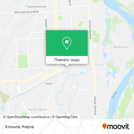 Карта Хлынов