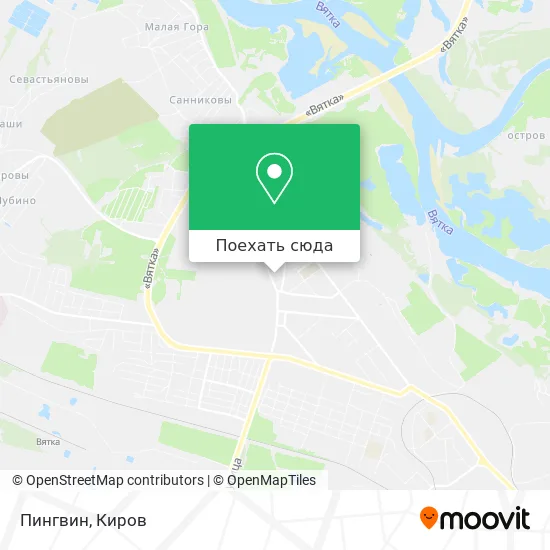Карта Пингвин