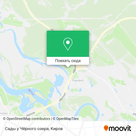 Карта Сады у Чёрного озера