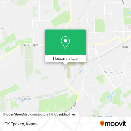 Карта ТК  Тракер