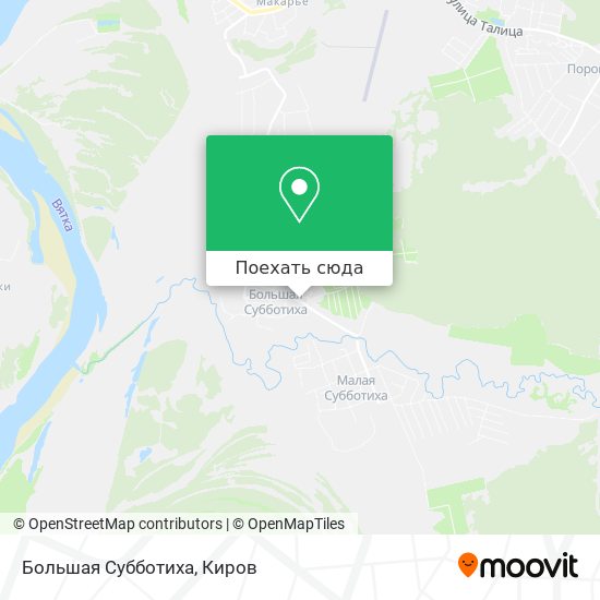 Карта Большая Субботиха