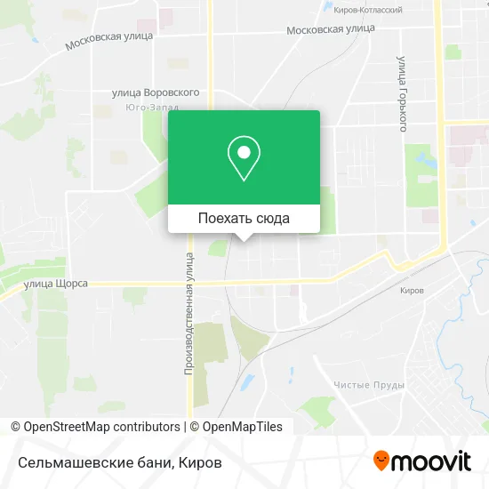 Карта Сельмашевские бани