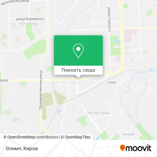 Карта Олимп