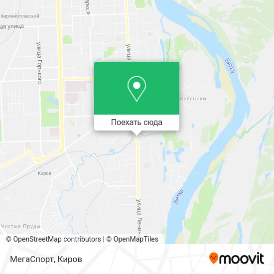 Карта МегаСпорт