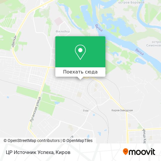 Карта ЦР  Источник Успеха