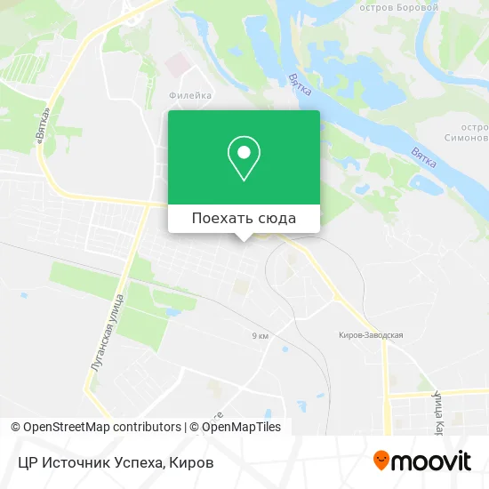 Карта ЦР  Источник Успеха
