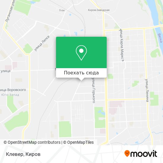 Карта Клевер