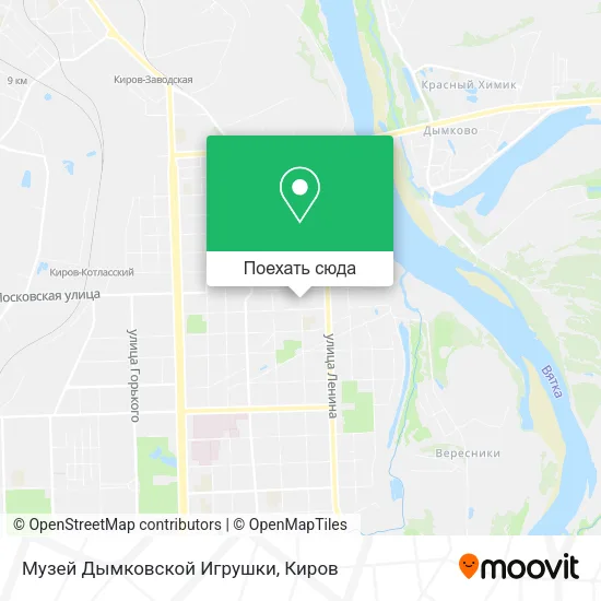 Карта Музей Дымковской Игрушки