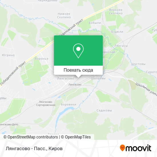 Карта Лянгасово - Пасс.
