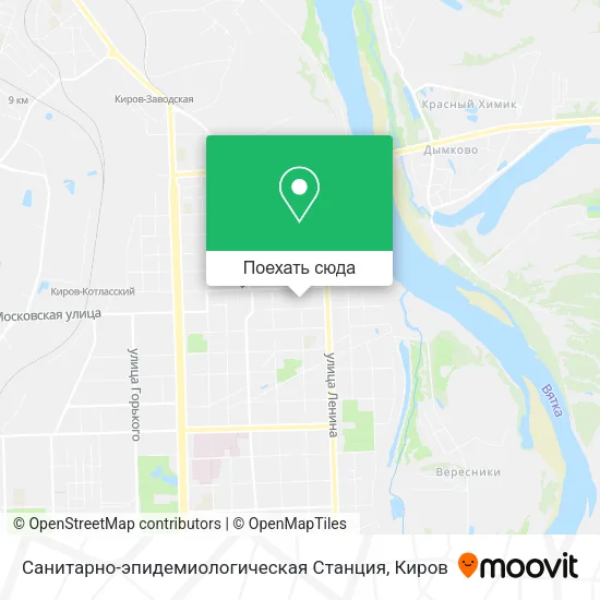 Карта Санитарно-эпидемиологическая Станция
