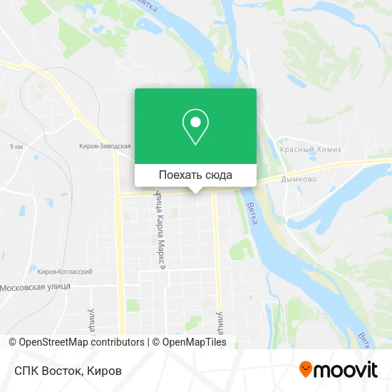 Карта СПК Восток