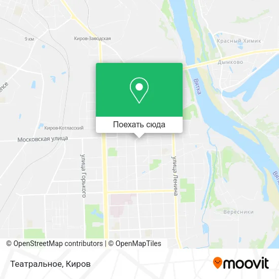 Карта Театральное