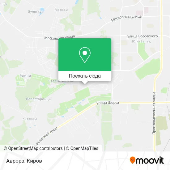 Карта Аврора