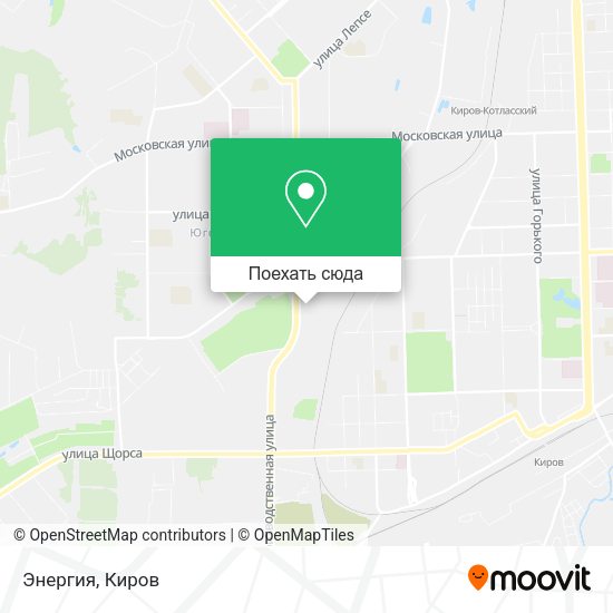 Карта Энергия