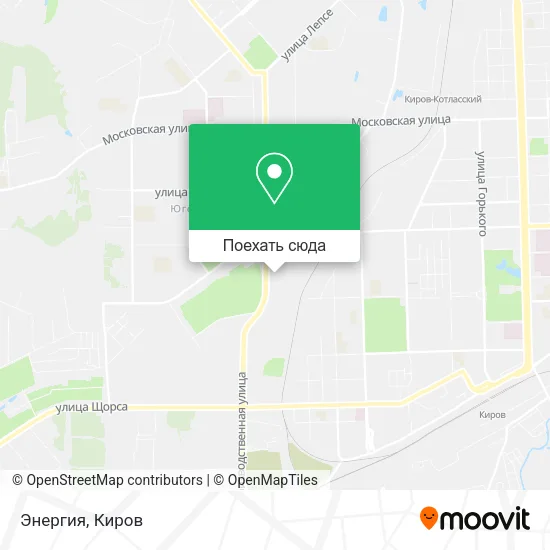 Карта Энергия