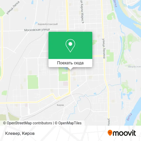 Карта Клевер