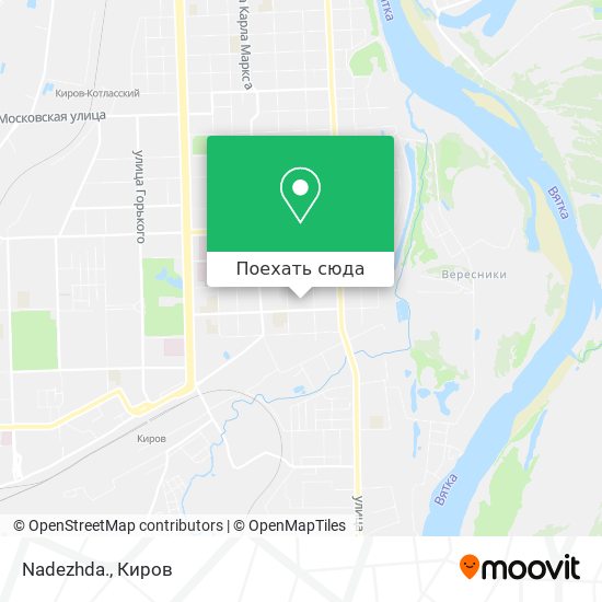 Карта Nadezhda.
