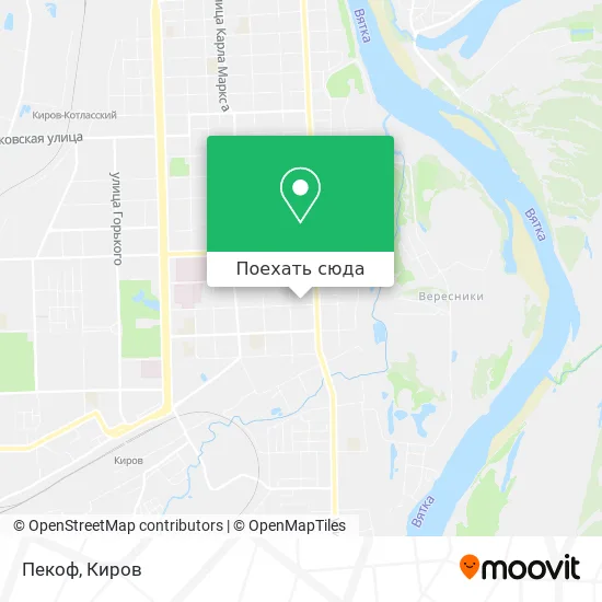 Карта Пекоф