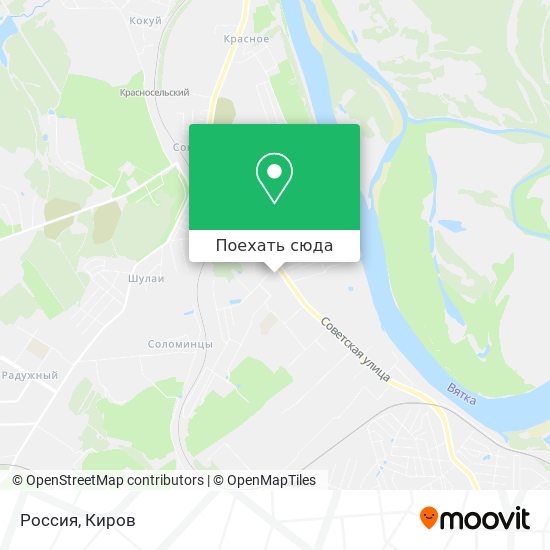 Карта Россия