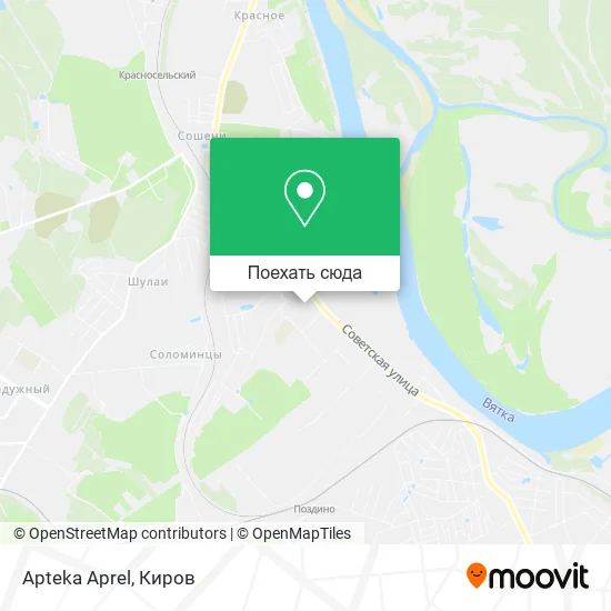 Карта Apteka Aprel