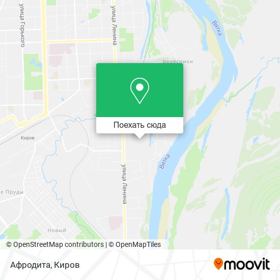 Карта Афродита