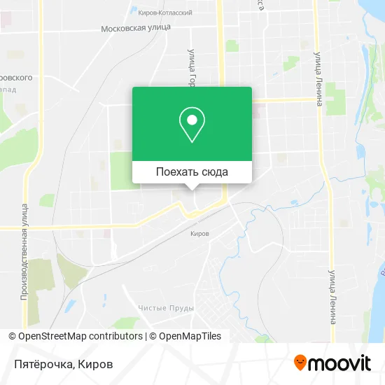 Карта Пятёрочка