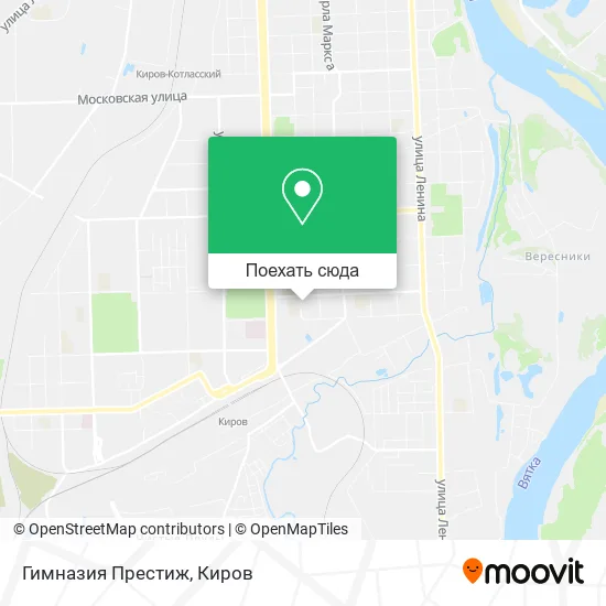 Карта Гимназия Престиж