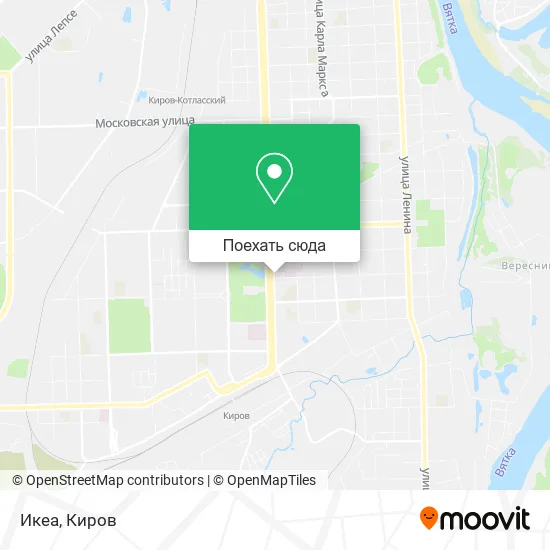 Карта Икеа