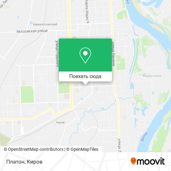 Карта Платон