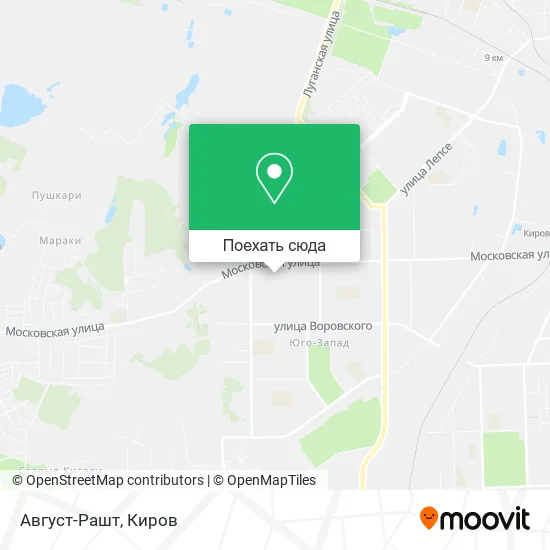 Карта Август-Рашт