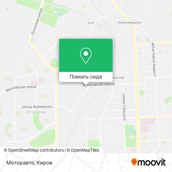 Карта Моторавто