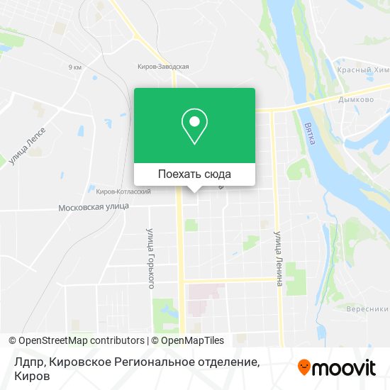 Карта Лдпр, Кировское Региональное отделение