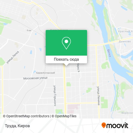 Карта Труда