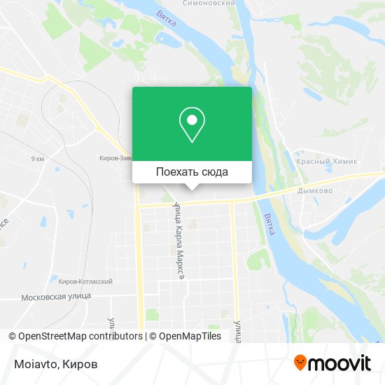 Карта Moiavto