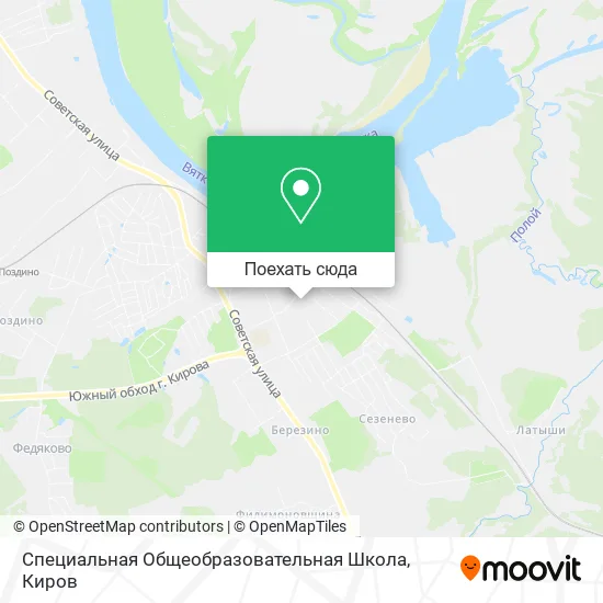 Карта Специальная Общеобразовательная Школа