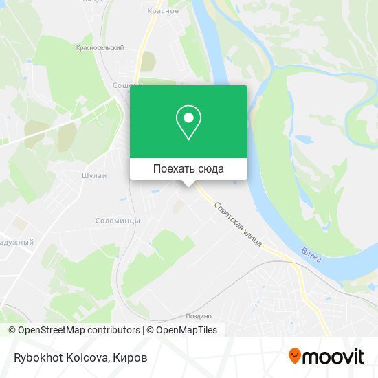 Карта Rybokhot Kolcova