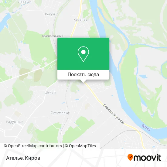 Карта Ателье