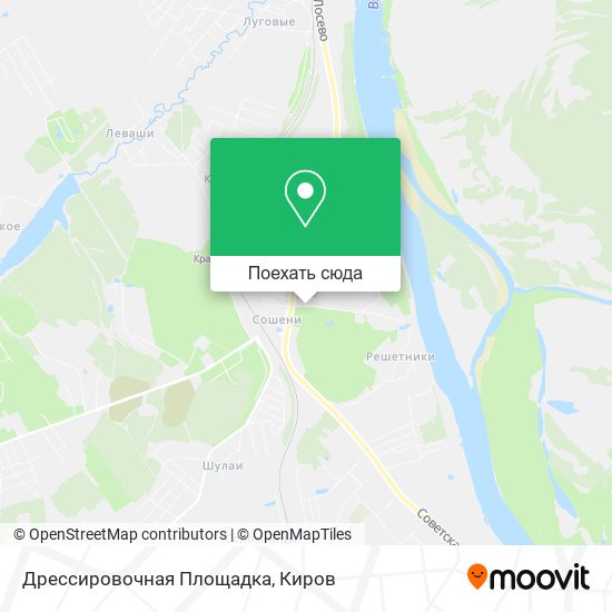 Карта Дрессировочная Площадка