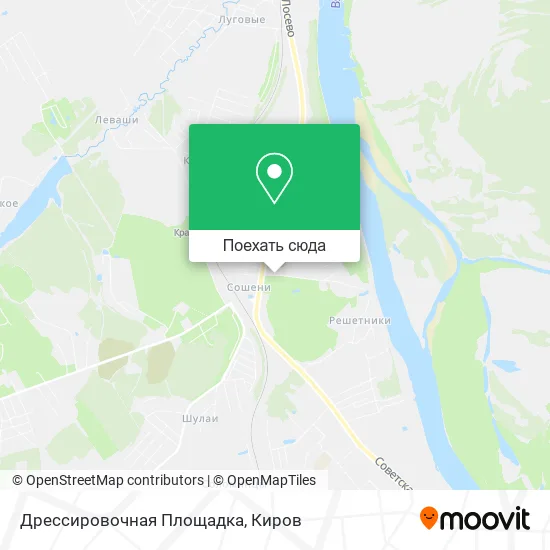Карта Дрессировочная Площадка