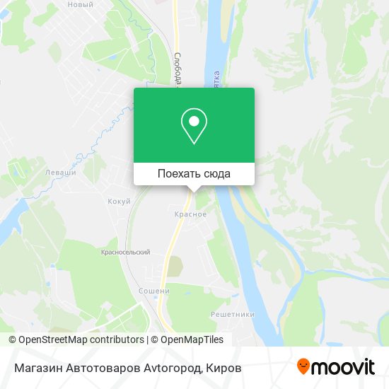 Карта Магазин Автотоваров Avtoгород