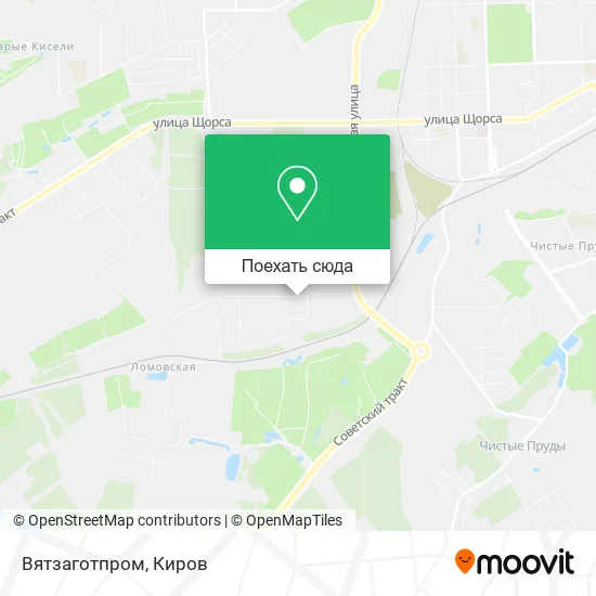 Карта Вятзаготпром