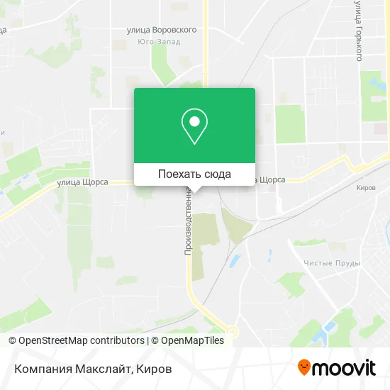 Карта Компания Макслайт