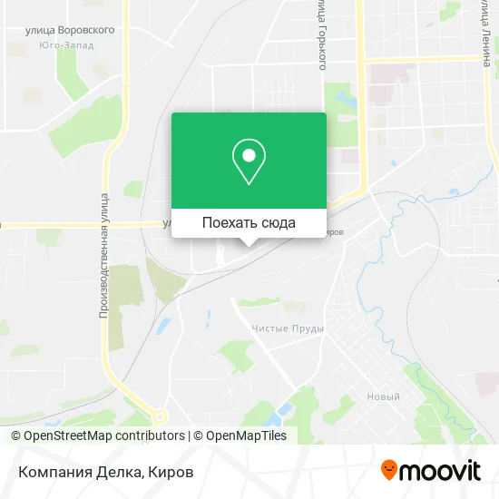 Карта Компания Делка