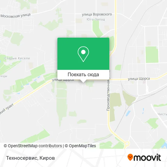 Карта Техносервис
