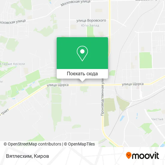 Карта Вятлесхим
