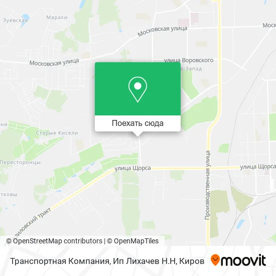 Карта Транспортная Компания, Ип Лихачев Н.Н