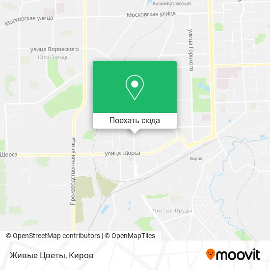 Карта Живые Цветы