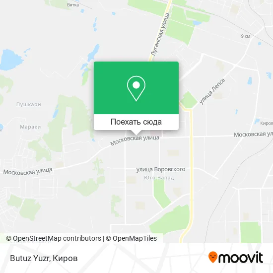 Карта Butuz Yuzr