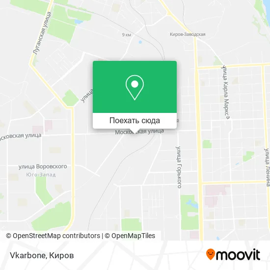 Карта Vkarbone